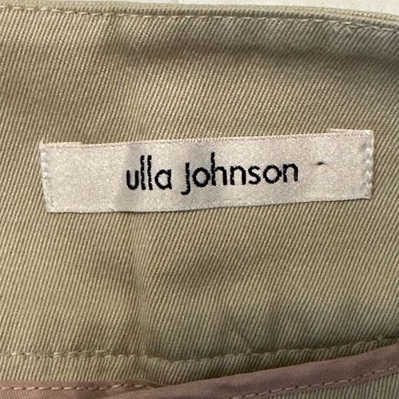 Ulla Johnson pencil skirt Beige silver button  8 Ulla Johnson tan career pencil - Picture 7 of 15
